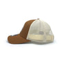 Leather Patch Hat- Caramel