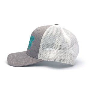 Embroidered Wicked Hat- Gray