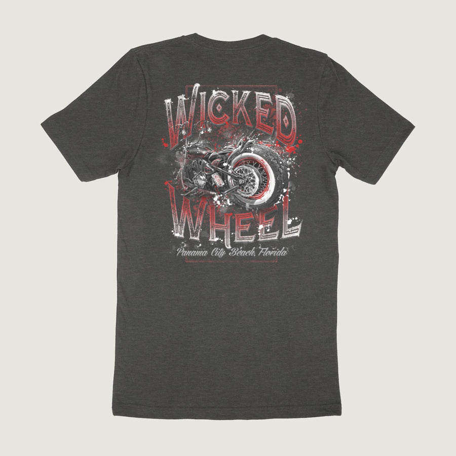 Splatter- Charcoal Heather