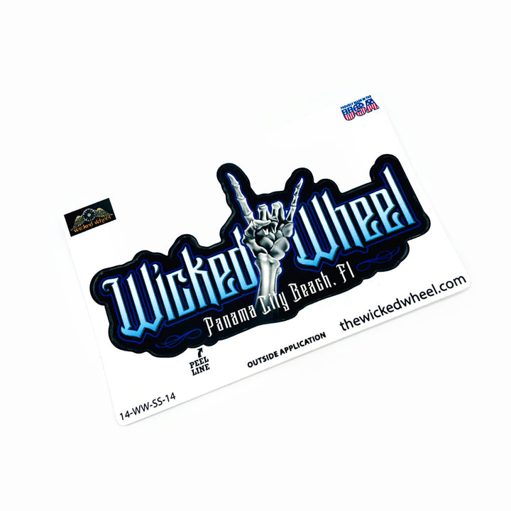 Wicked Bones Sticker - Vinyl